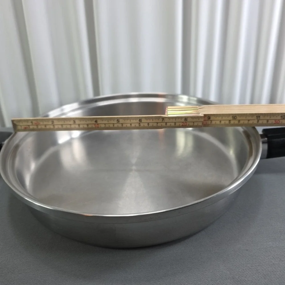 Vintage Stainless Steel Skillet Pan 11